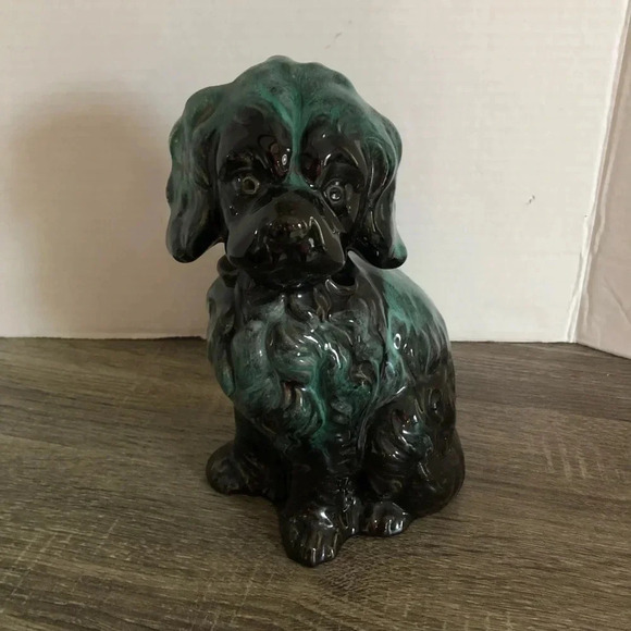 Vtg Drip Glaze Dog - Picture 3 of 11